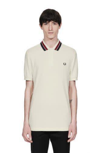 Fred Perry Embroidered logo White Premium T-shirt-3
