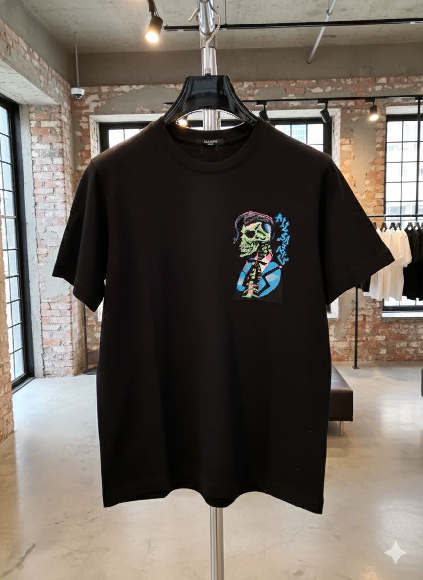 All Saints Black Premium Quality T-shirt-0