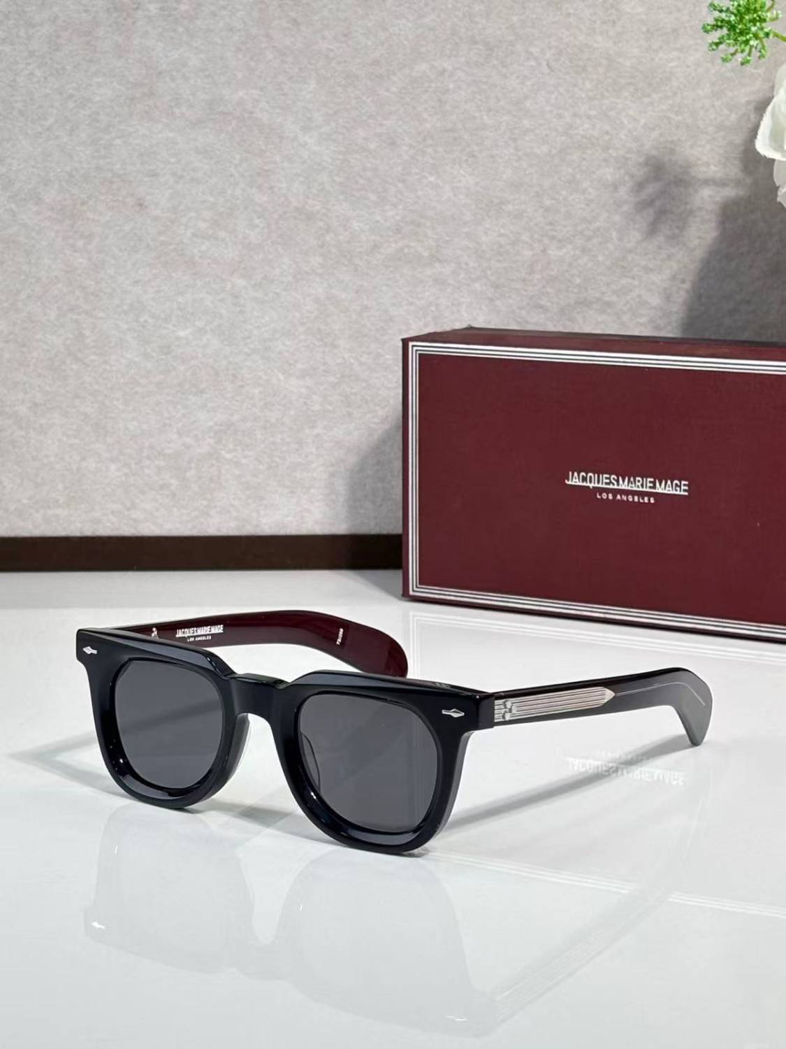 Jacques Marie Mage Black Luxury Sunglasses-0