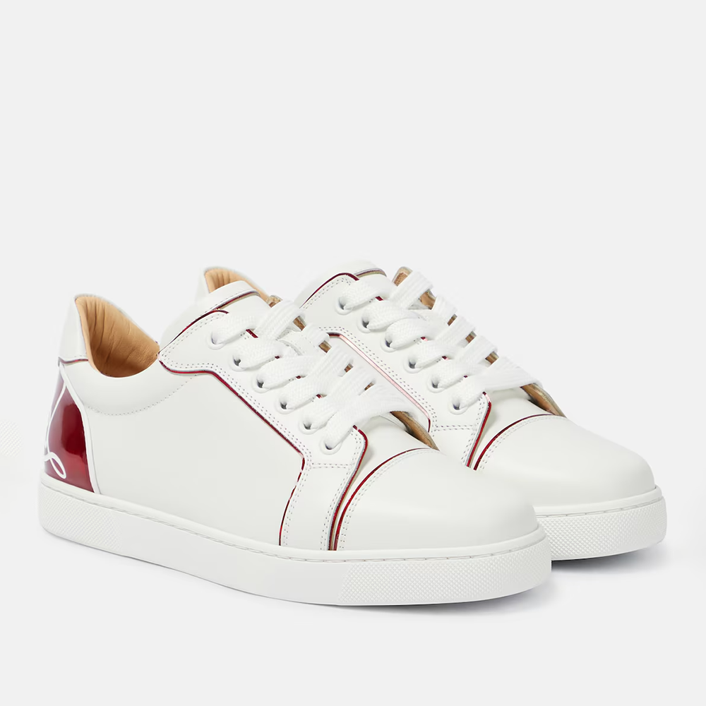 Christian Louboutin Junior leather White Sneakers-0
