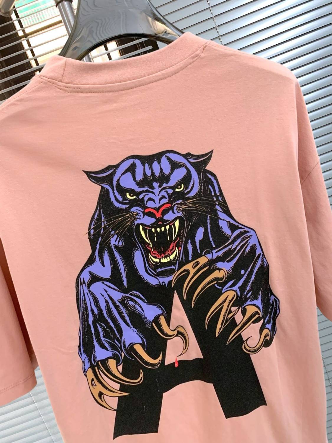 All Saints Pink Premium Quality T-shirt-2