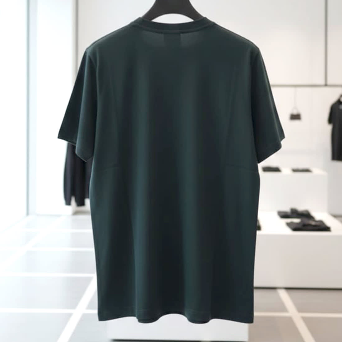 Balenciaga Green Premium Quality T-shirt-2