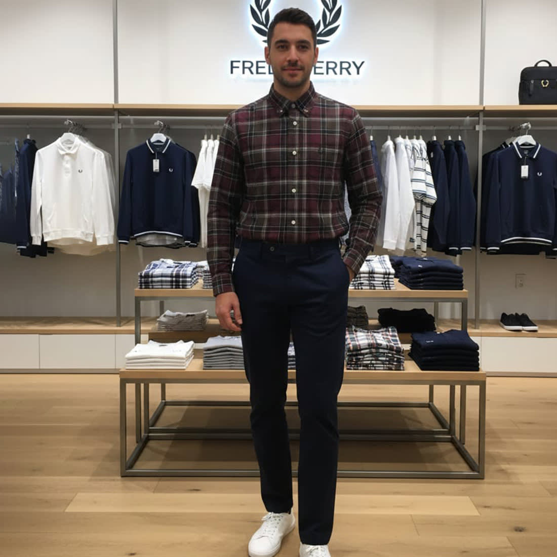 Fred Perry Multicolor Premium Shirt-3