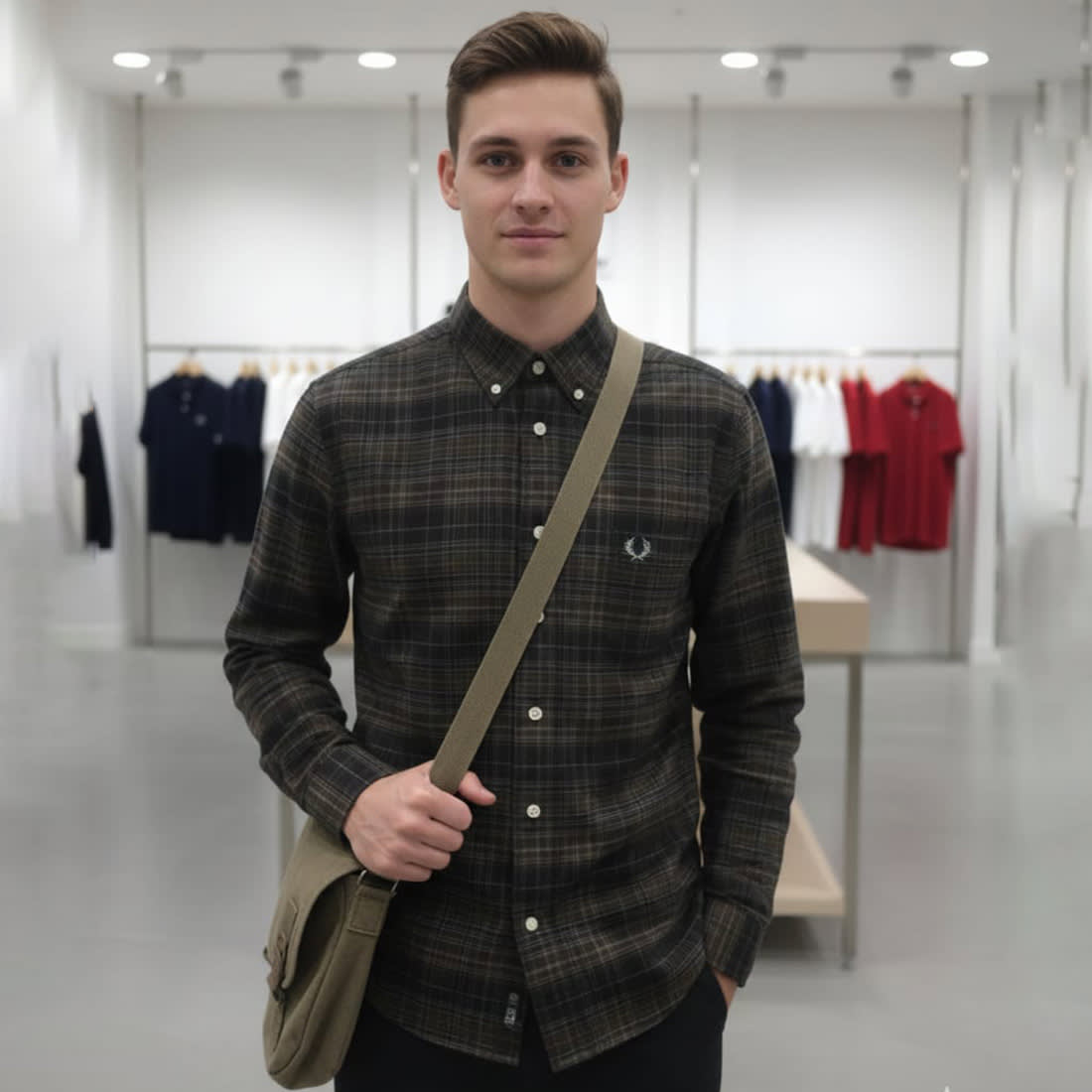 Fred Perry Multicolor Premium Shirt-0