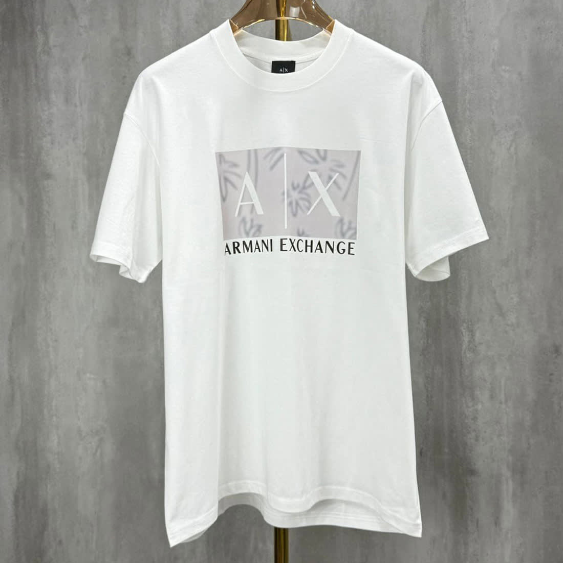 Armani Exchange White Premium Quality T-shirt-0