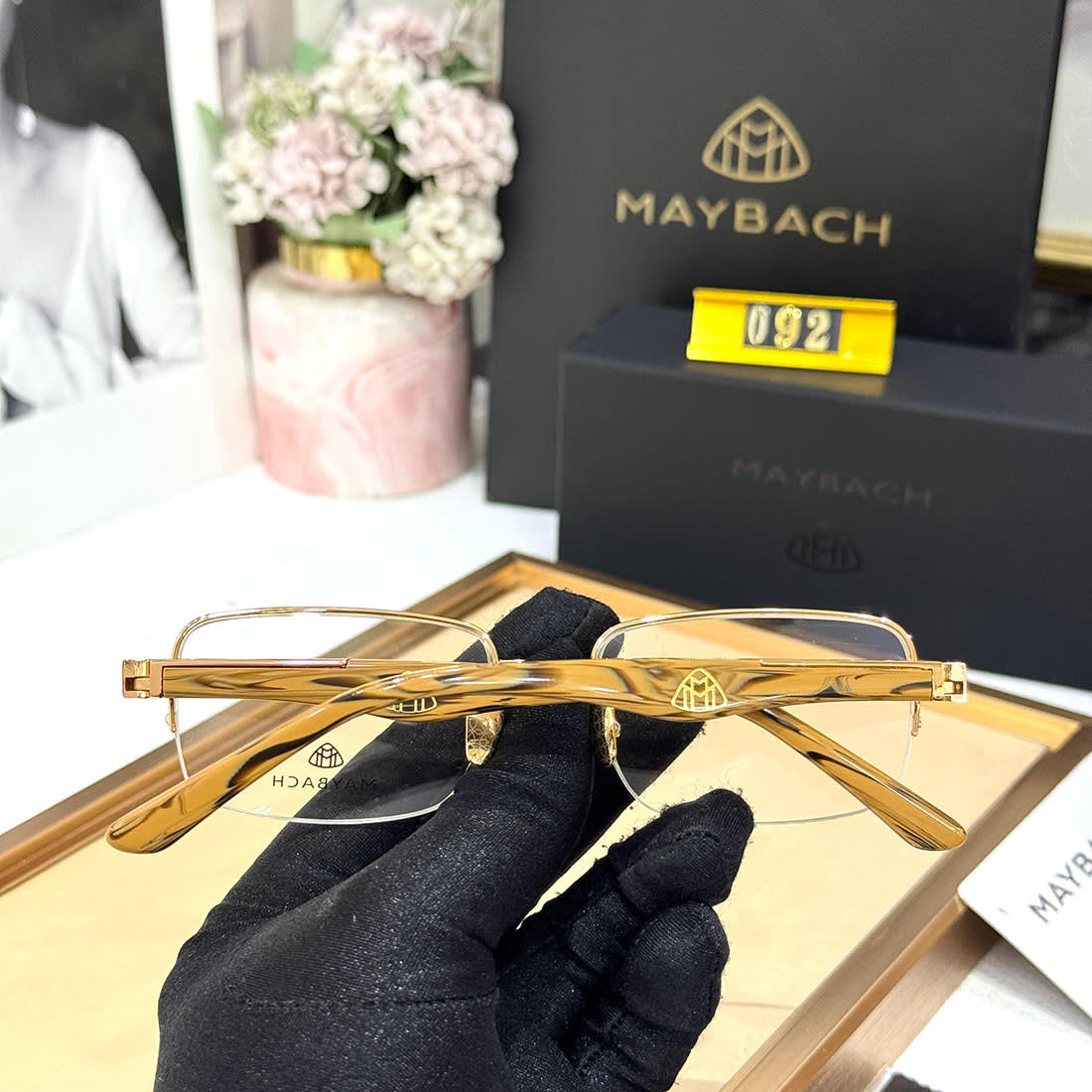 Maybach Brown Premium Quality Sunglasses-3