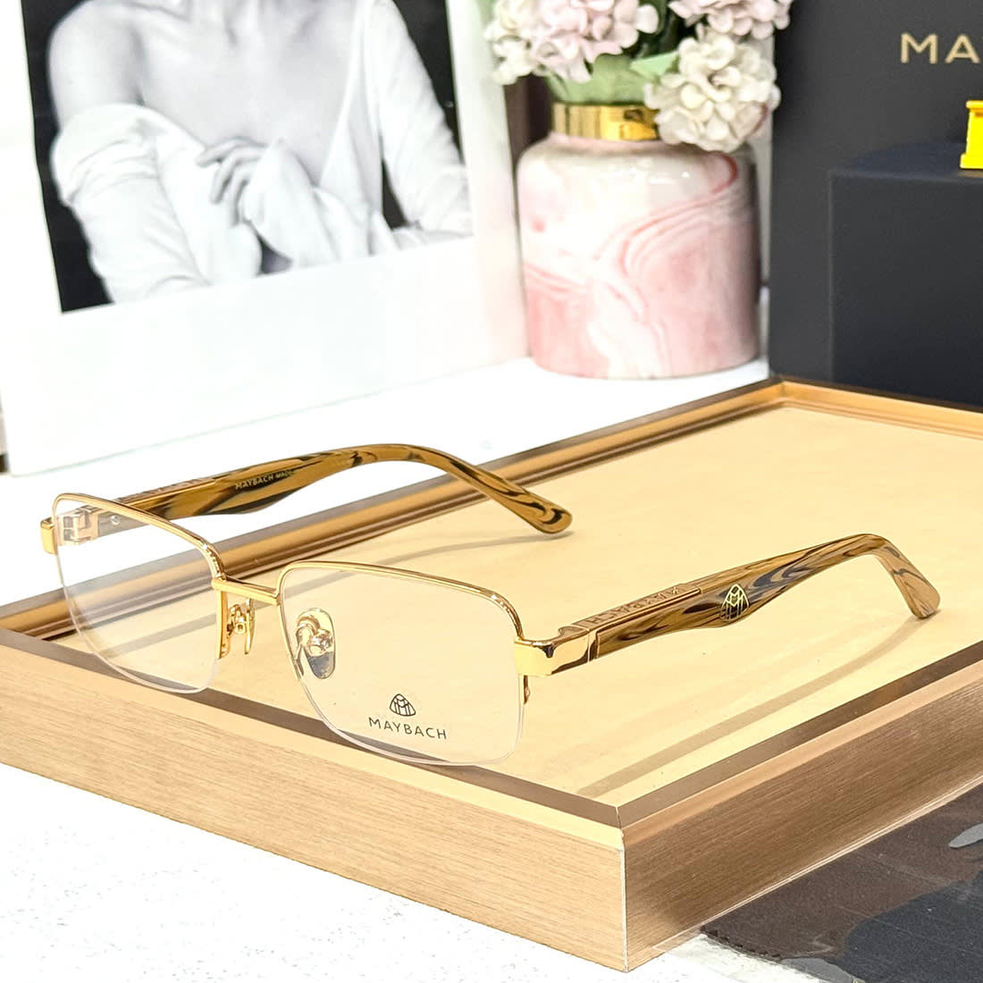 Maybach Brown Premium Quality Sunglasses-0