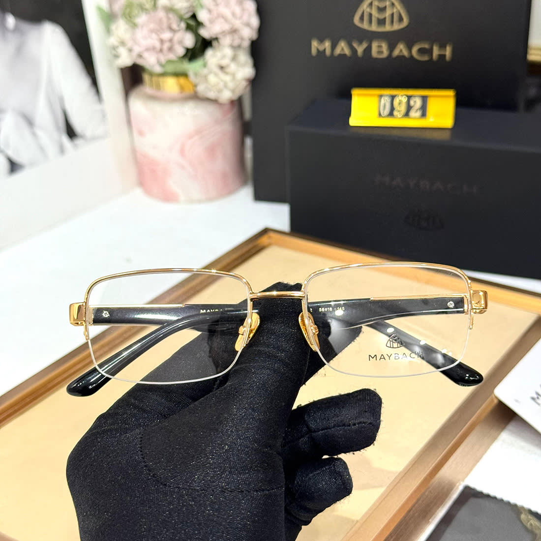 Maybach Grey Premium Quality Sunglasses-2