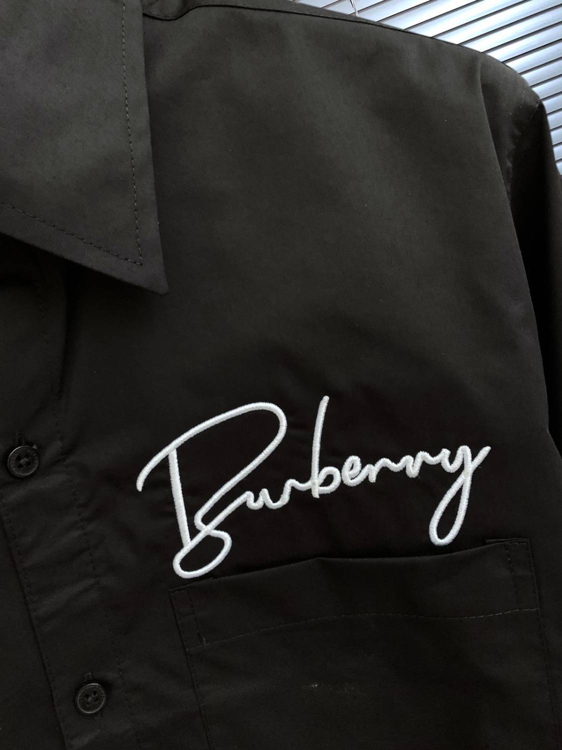 Burberry Black Premium Quality Shirt-1