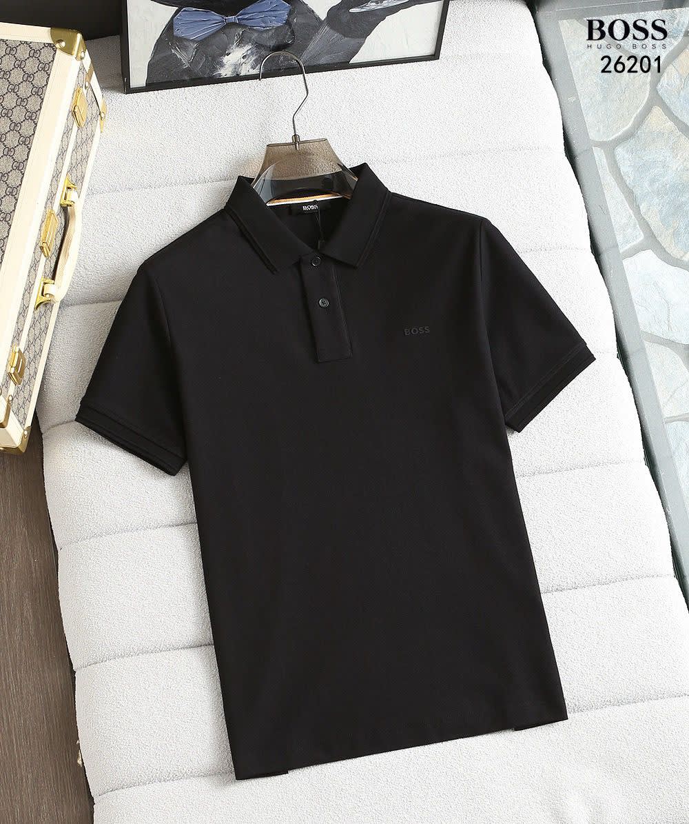 Hugo Boss Black Premium Quality Polo Tees-1