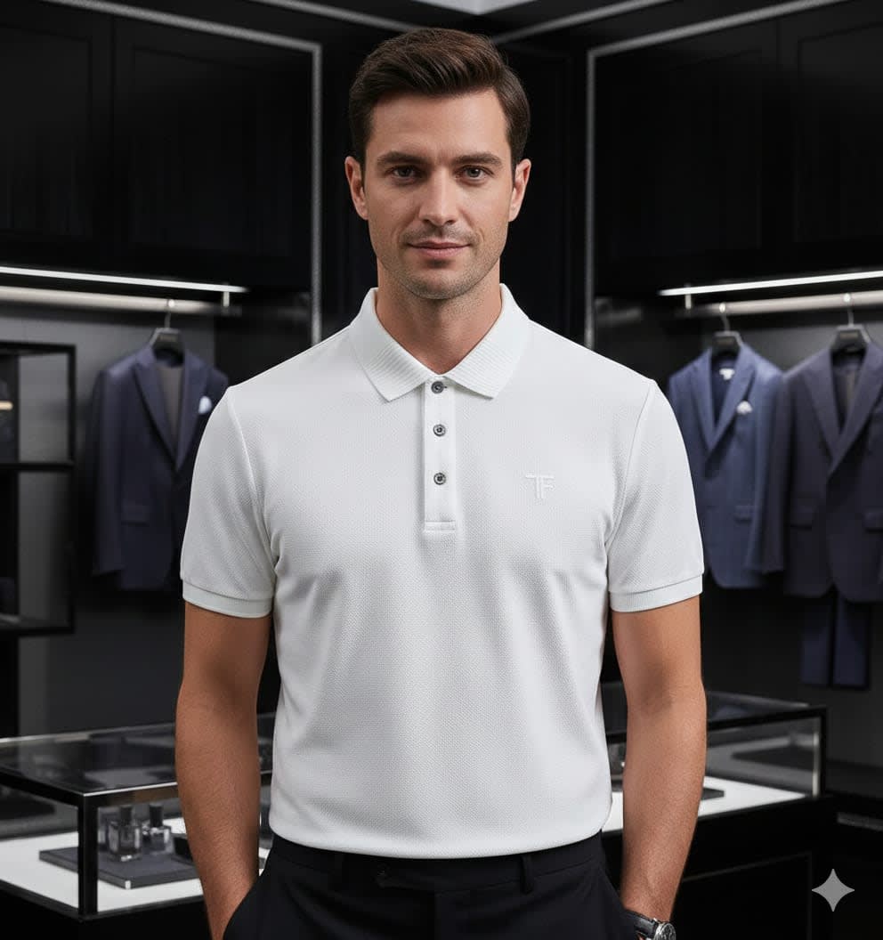 Tom Ford White Premium Cotton T-shirt-5