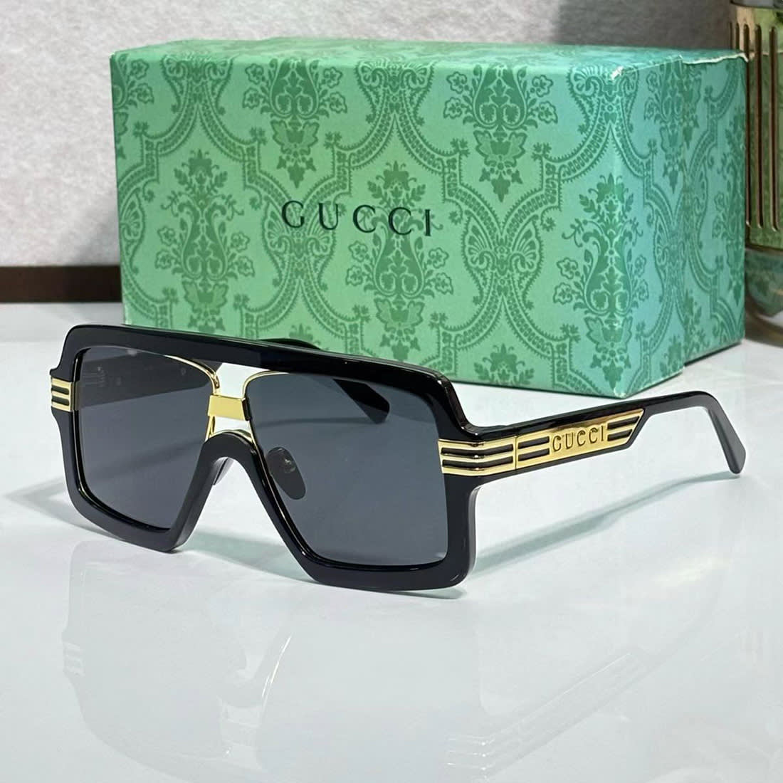 Gucci Black Women's Sunglasses-0