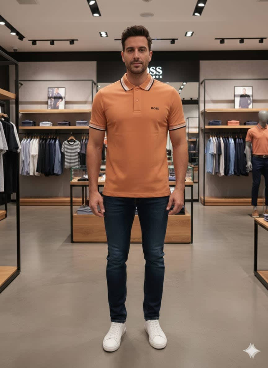 Hugo Boss Orange Premium Quality Tees-0