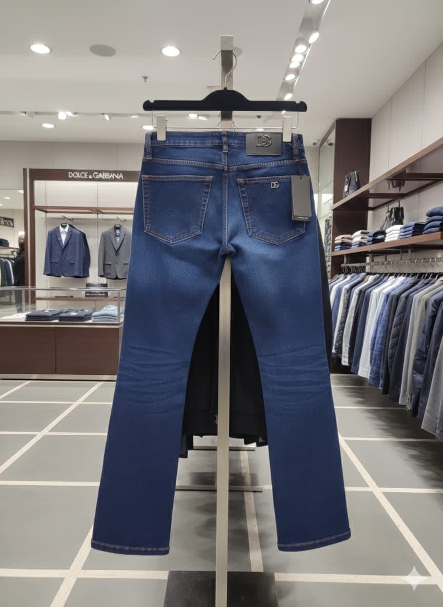 Dolce & Gabbana Dark Blue Premium Quality Jeans-1