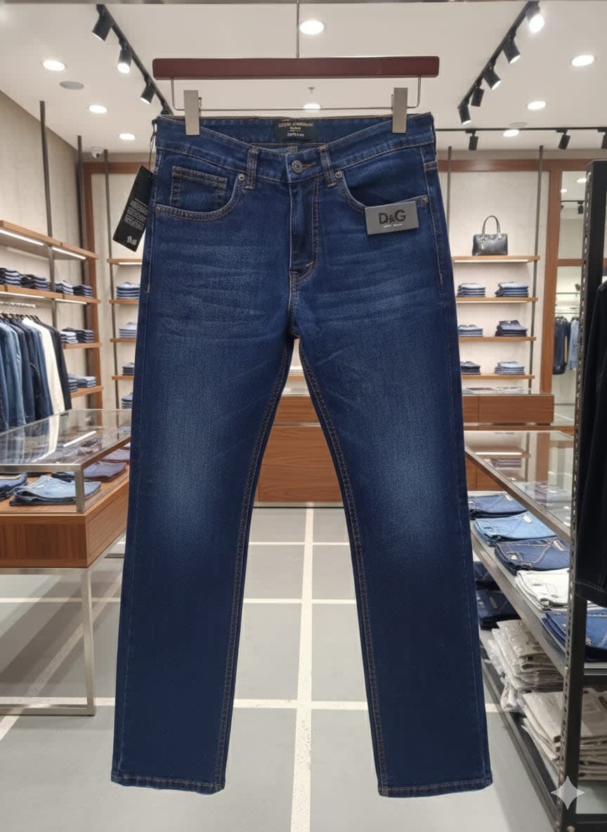 Dolce & Gabbana Dark Blue Premium Quality Jeans-0