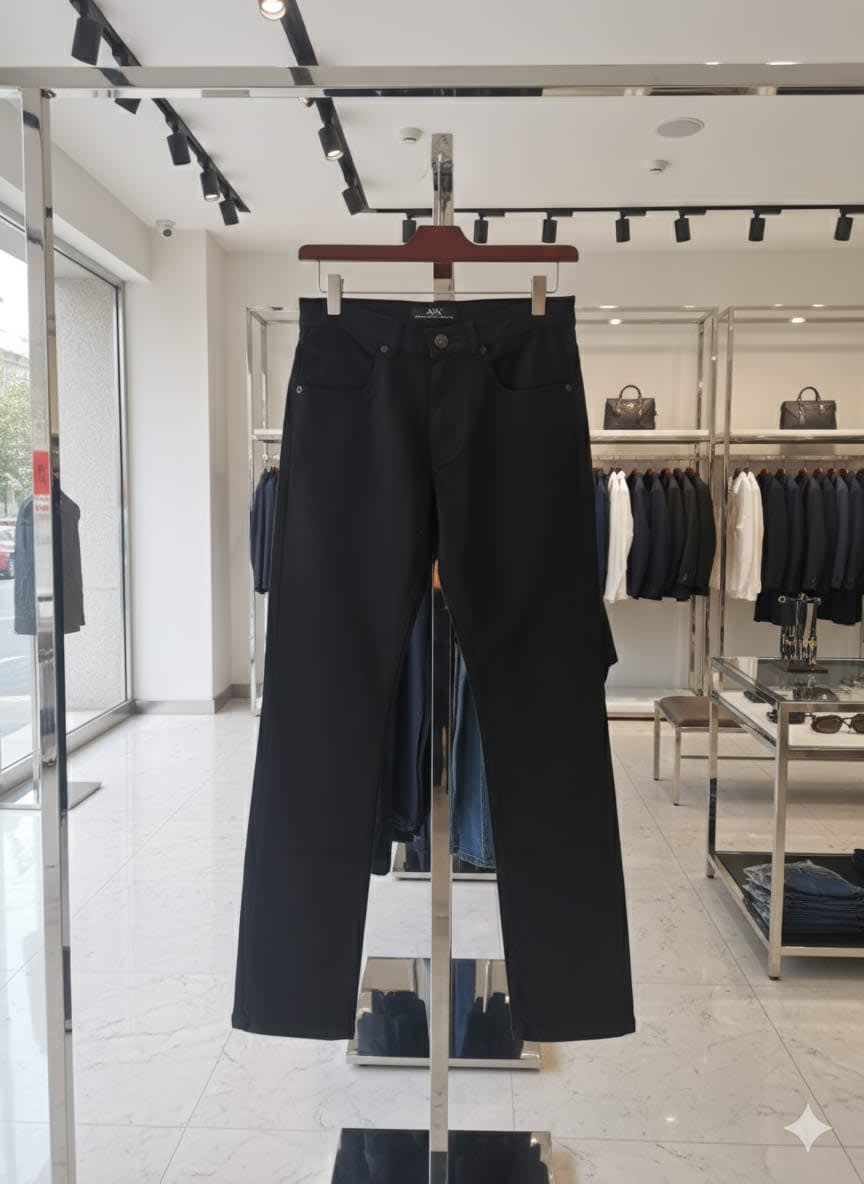 Armani Exchange Black Premium Quality Jeans-0