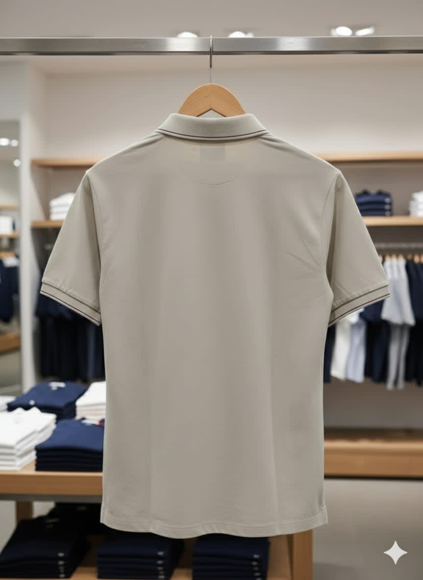 Gant Grey Premium Quality T-shirt-3