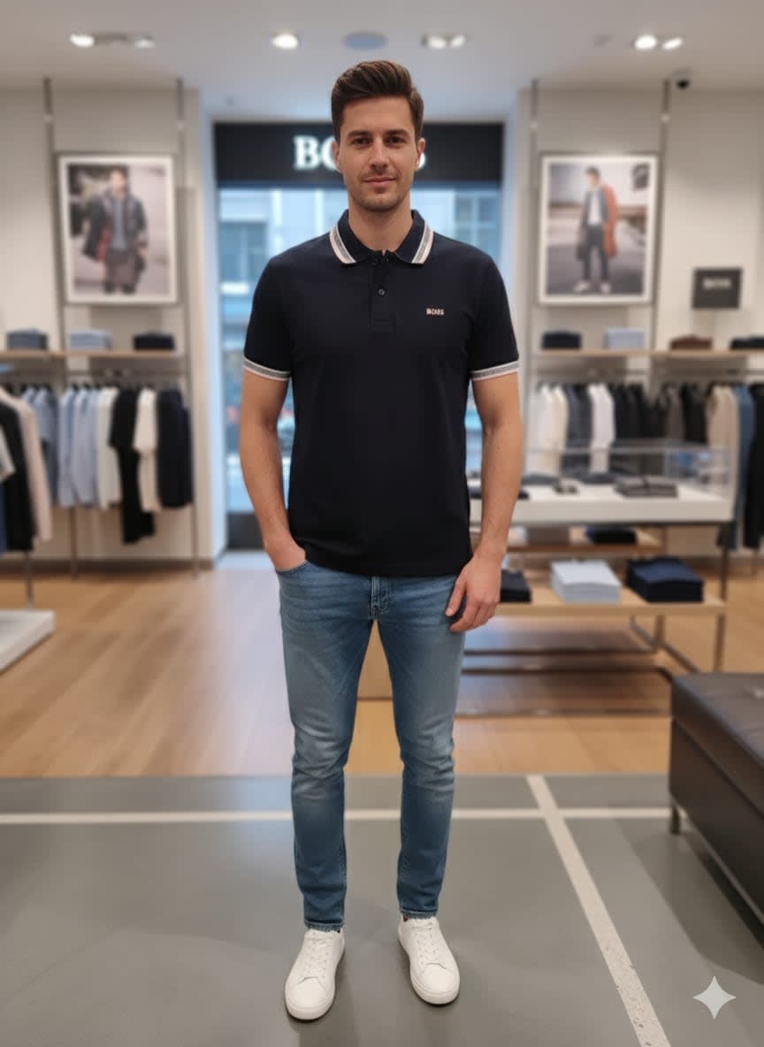 Hugo Boss Black Premium Quality Tees-0