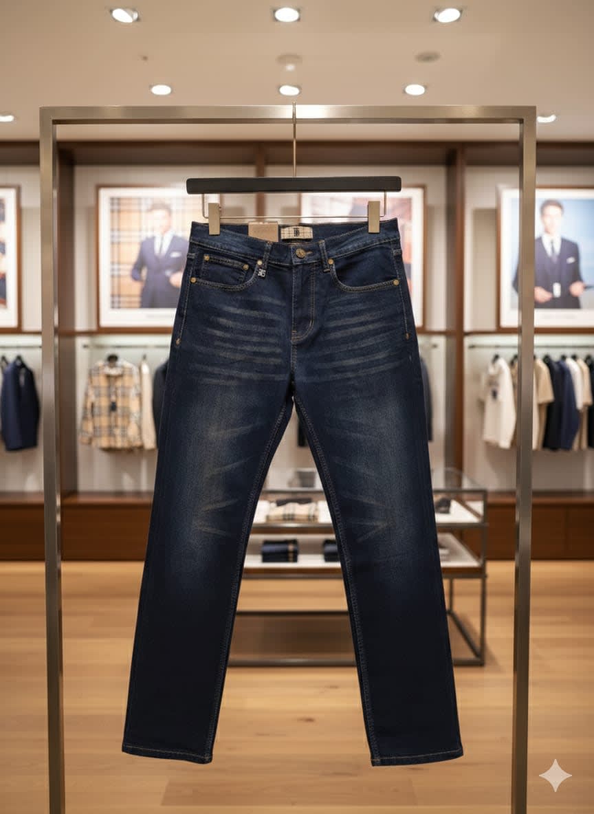 Burberry Blue Premium Denim Jeans-0