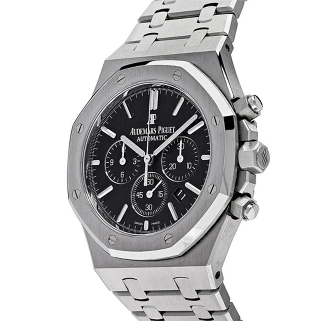 Audemars Piguet Royal Oak 26320ST.OO.1220ST.01 Chronograph Stainless Steel Black Dial Watch-2