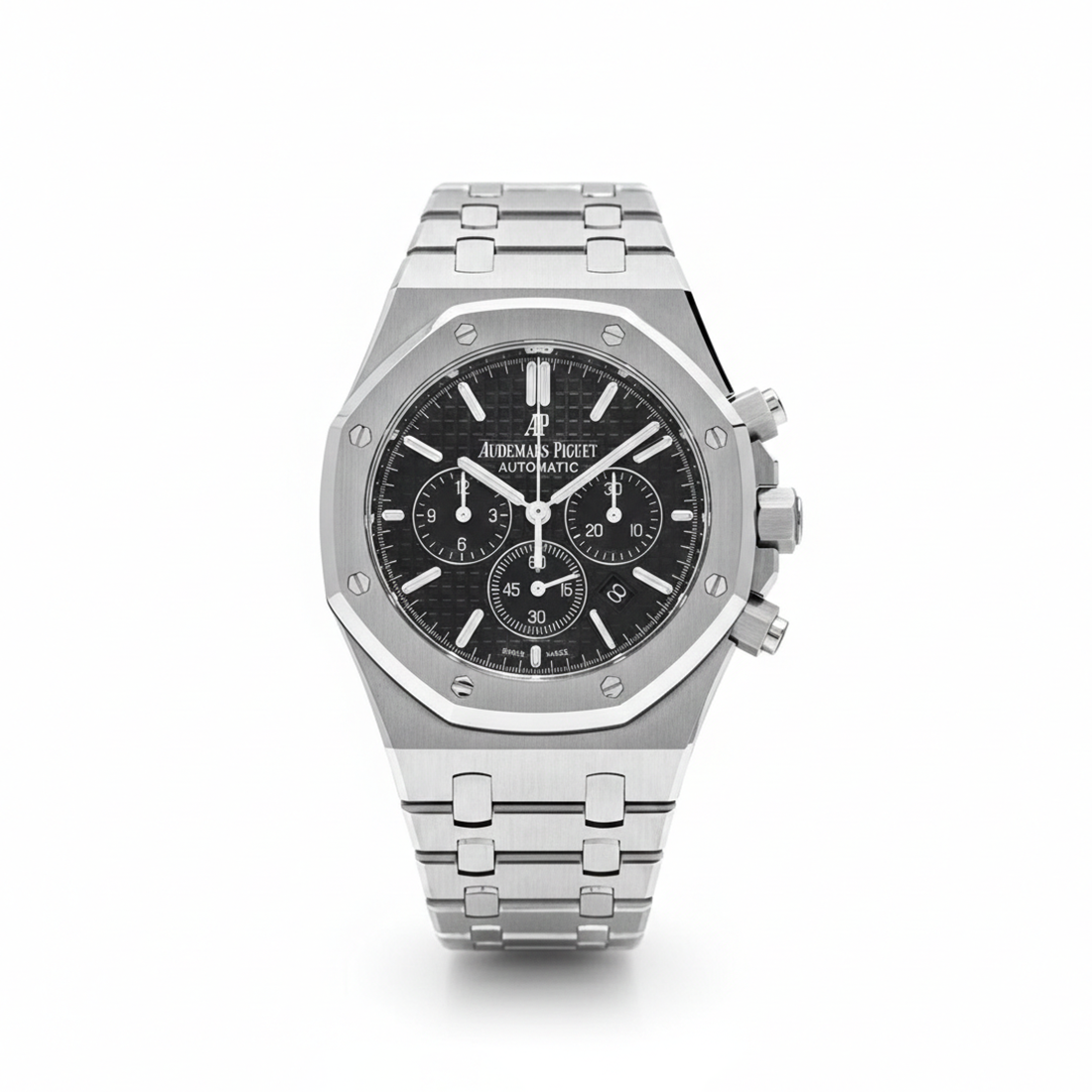 Audemars Piguet Royal Oak 26320ST.OO.1220ST.01 Chronograph Stainless Steel Black Dial Watch-0