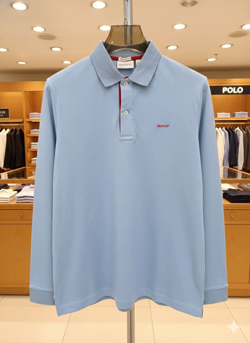 Gant Blue Premium Quality T-shirt-5