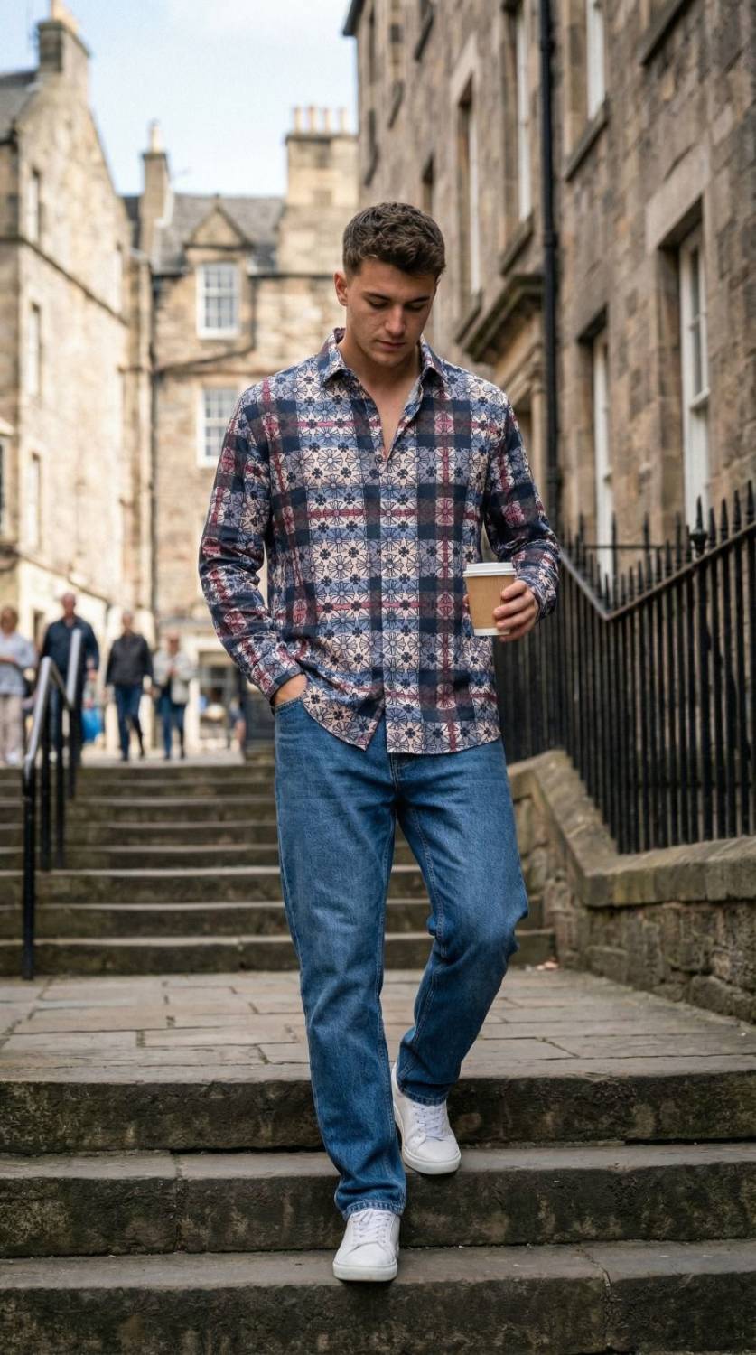 Chrome Hearts Printed Pink Premium Quality Shirt-1