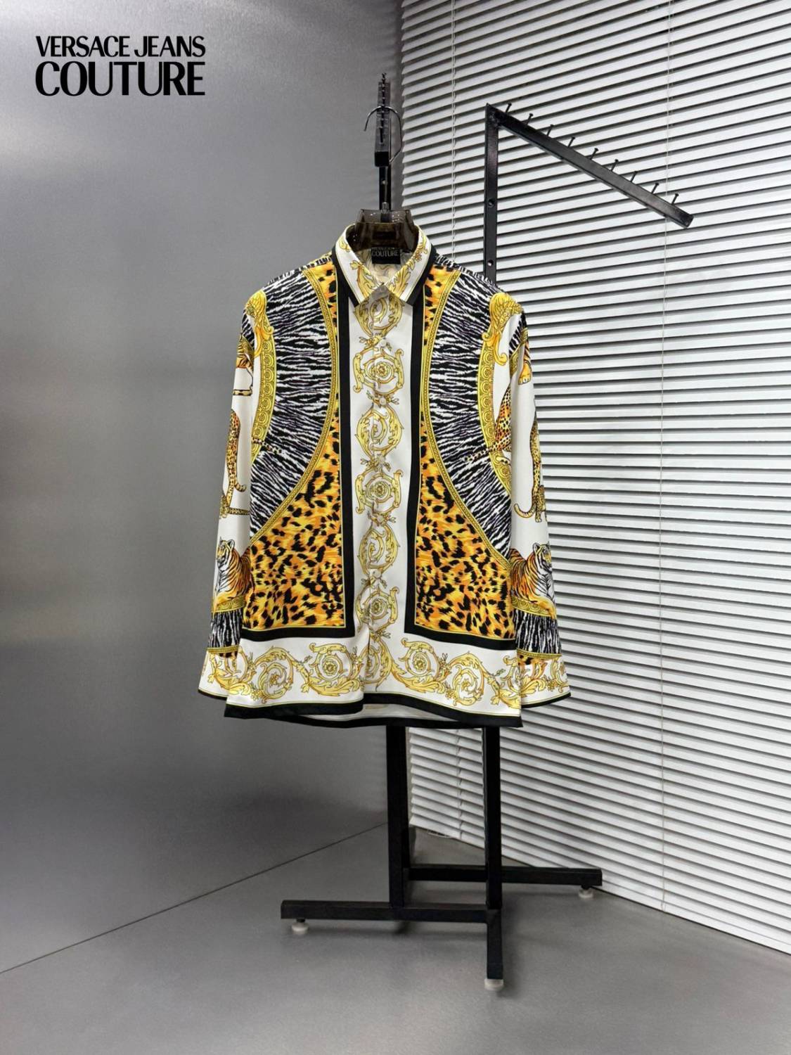 Versace White Premium Quality Cotton Shirt-0