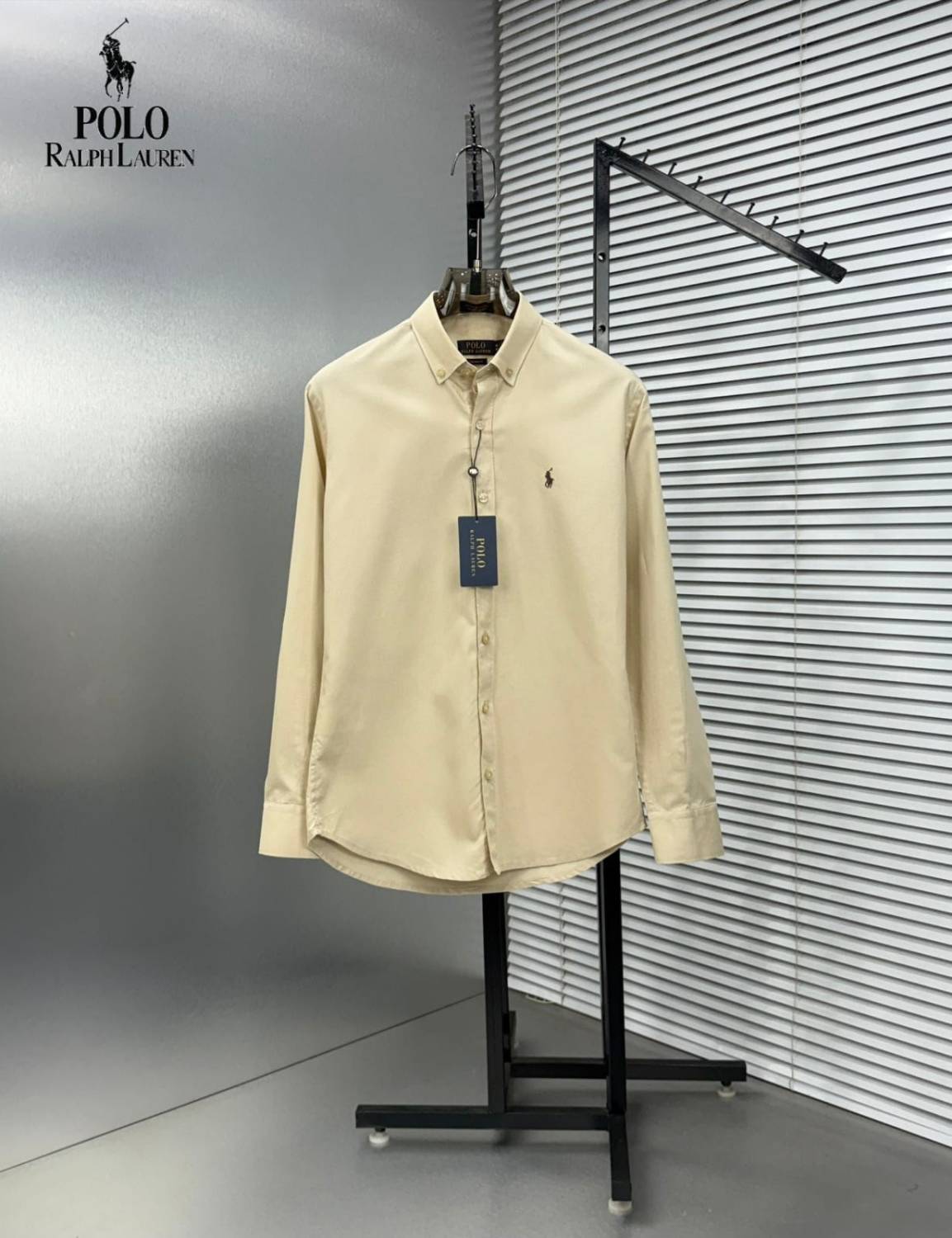 Ralph Lauren Brown Premium Quality Cotton Shirt-0