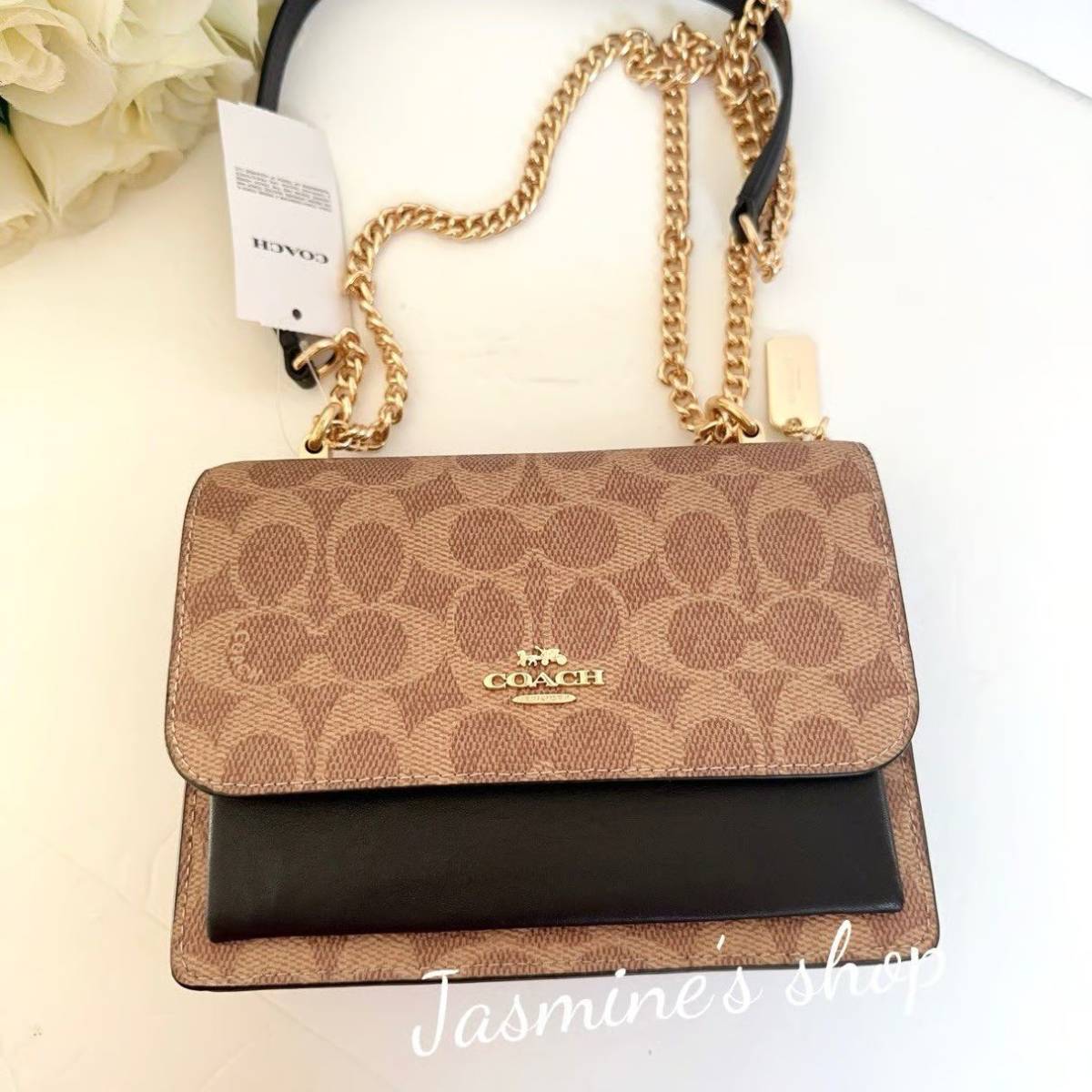 Coach Klare Town Brown Tote Bag-0