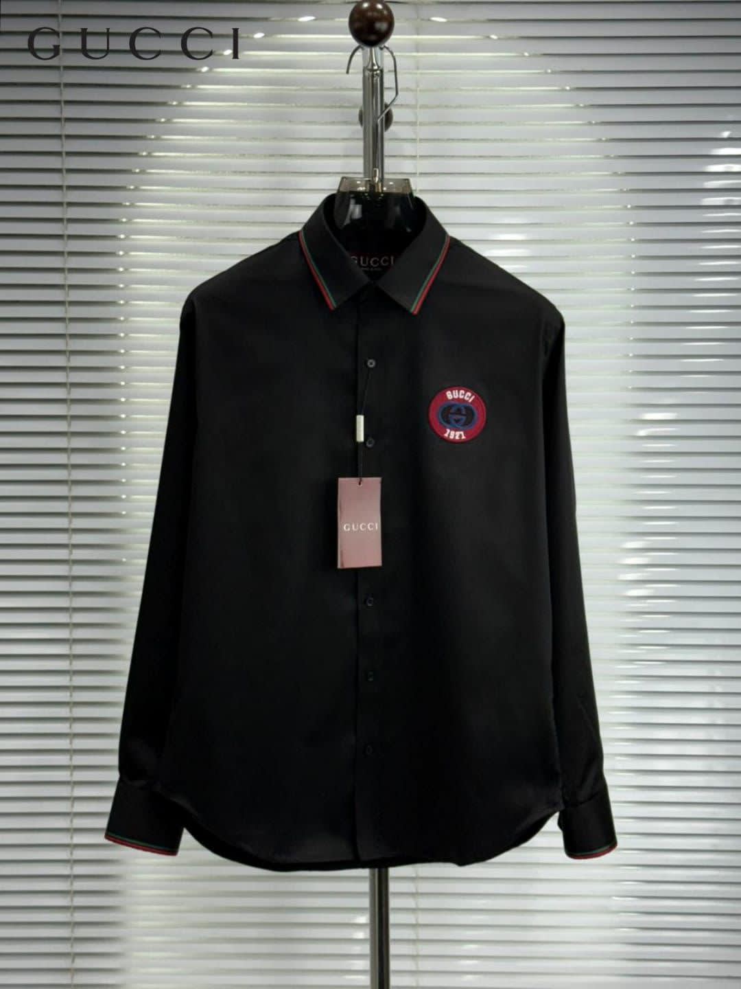 Gucci Black Premium Quality Cotton Shirt-0