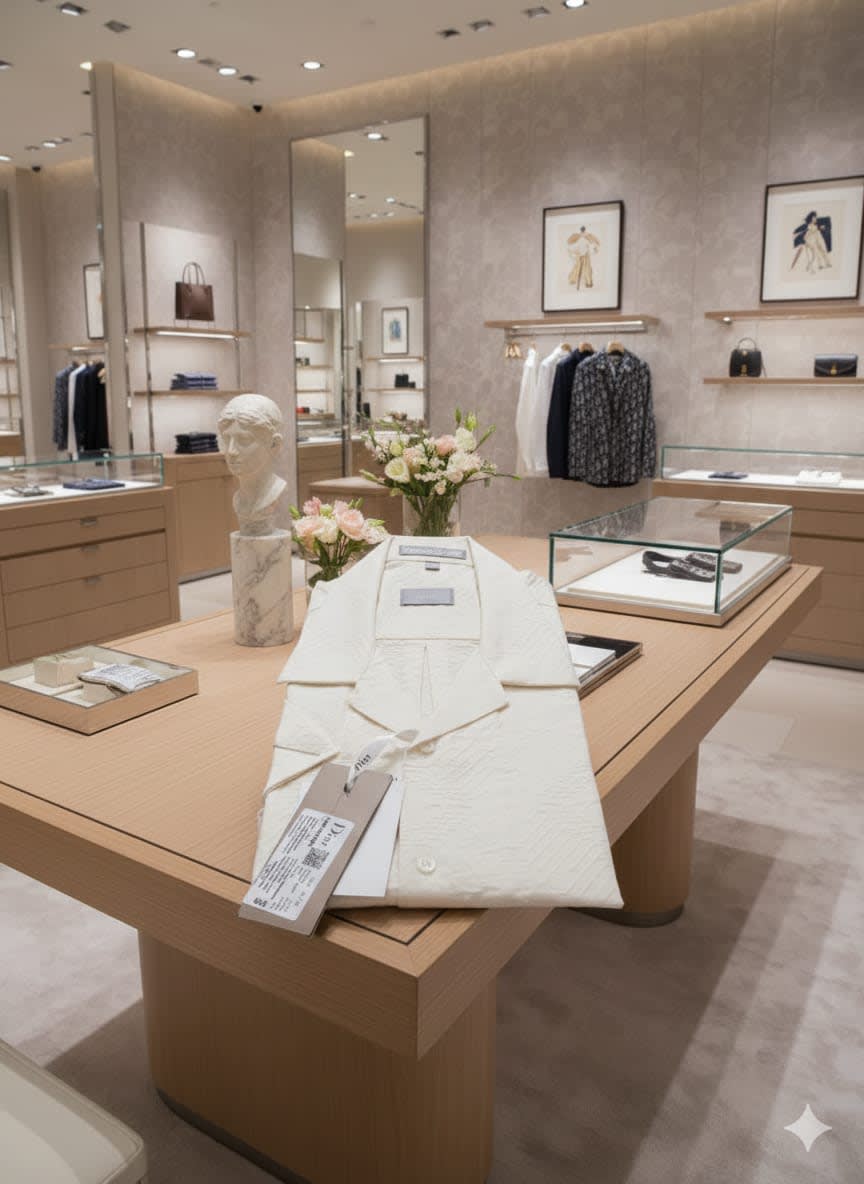 Dior Printed Premium Quality Short Sleeve Shirt-3