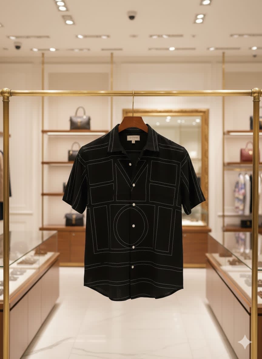 Gucci Printed Premium Quality Short Sleeve Shirt - Copy-2