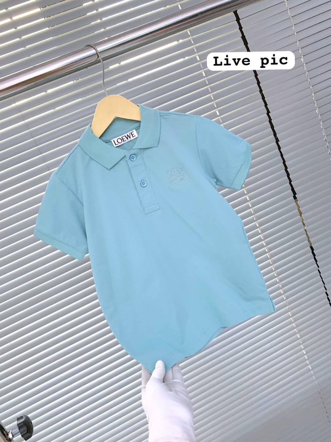 Loewe Sky Blue Kids Premium Quality T-shirt-2