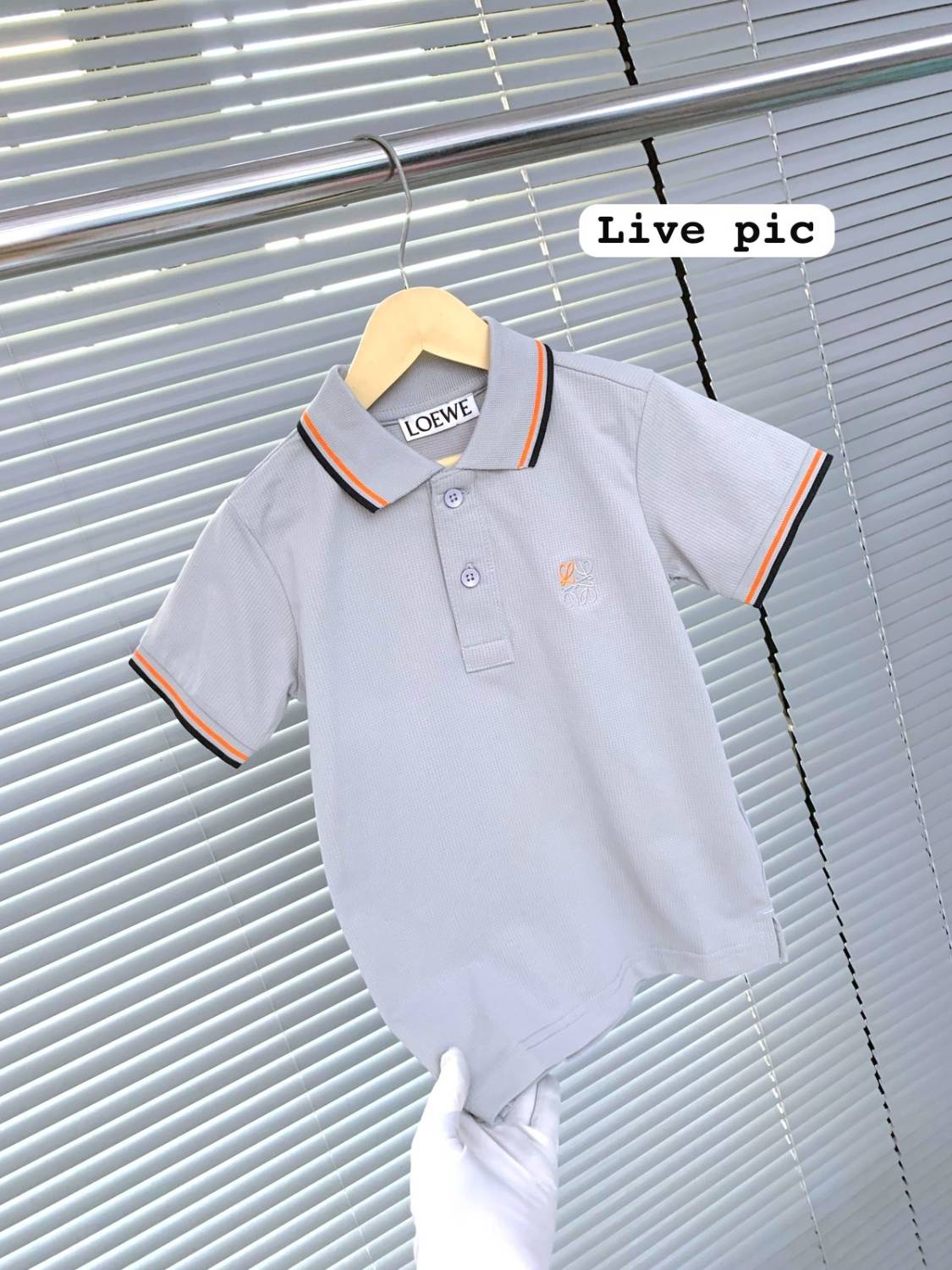 Loewe Grey Kids Premium Quality T-shirt-3
