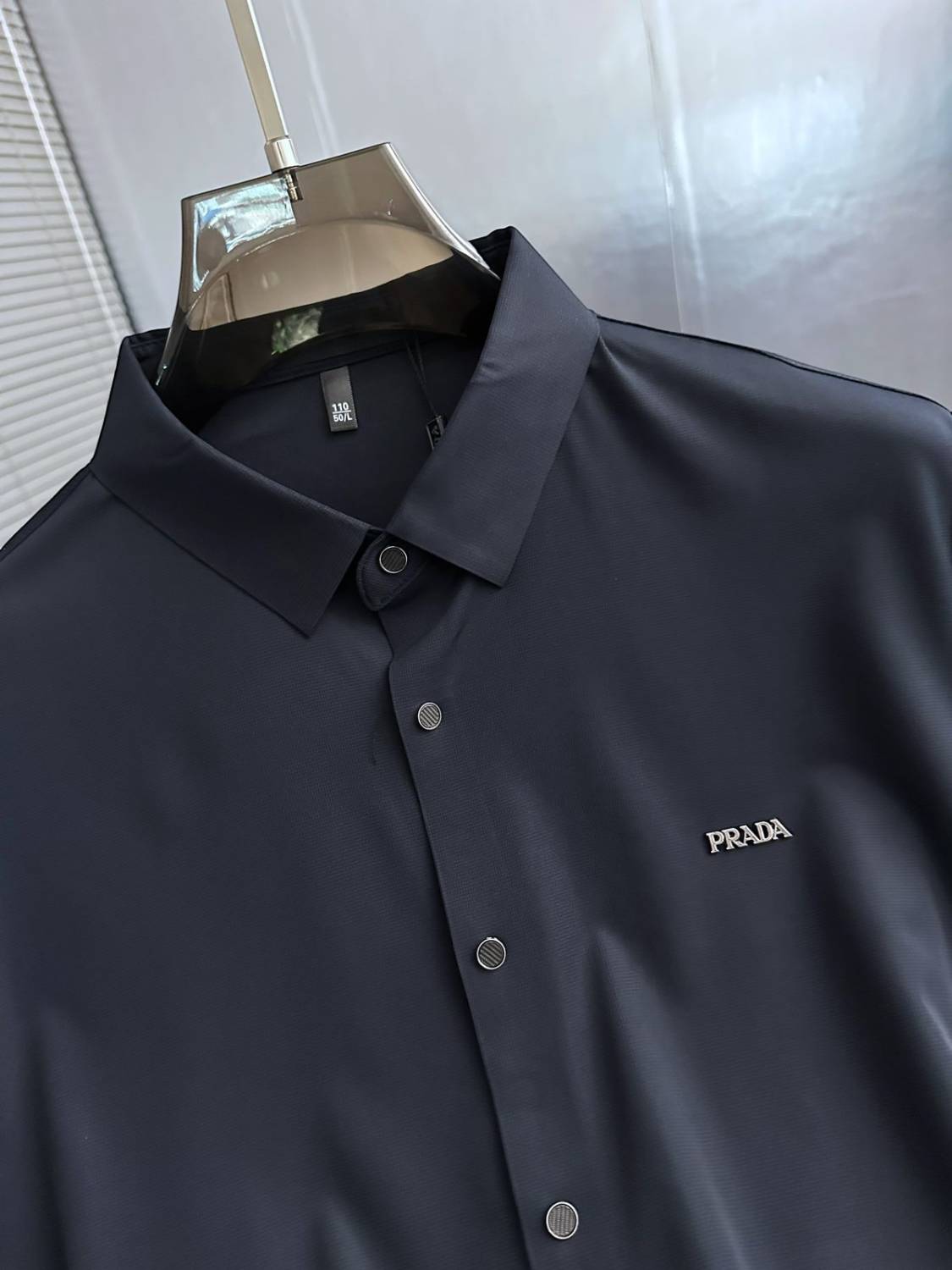 Prada Blue Premium Quality Short Sleeve Shirt-2