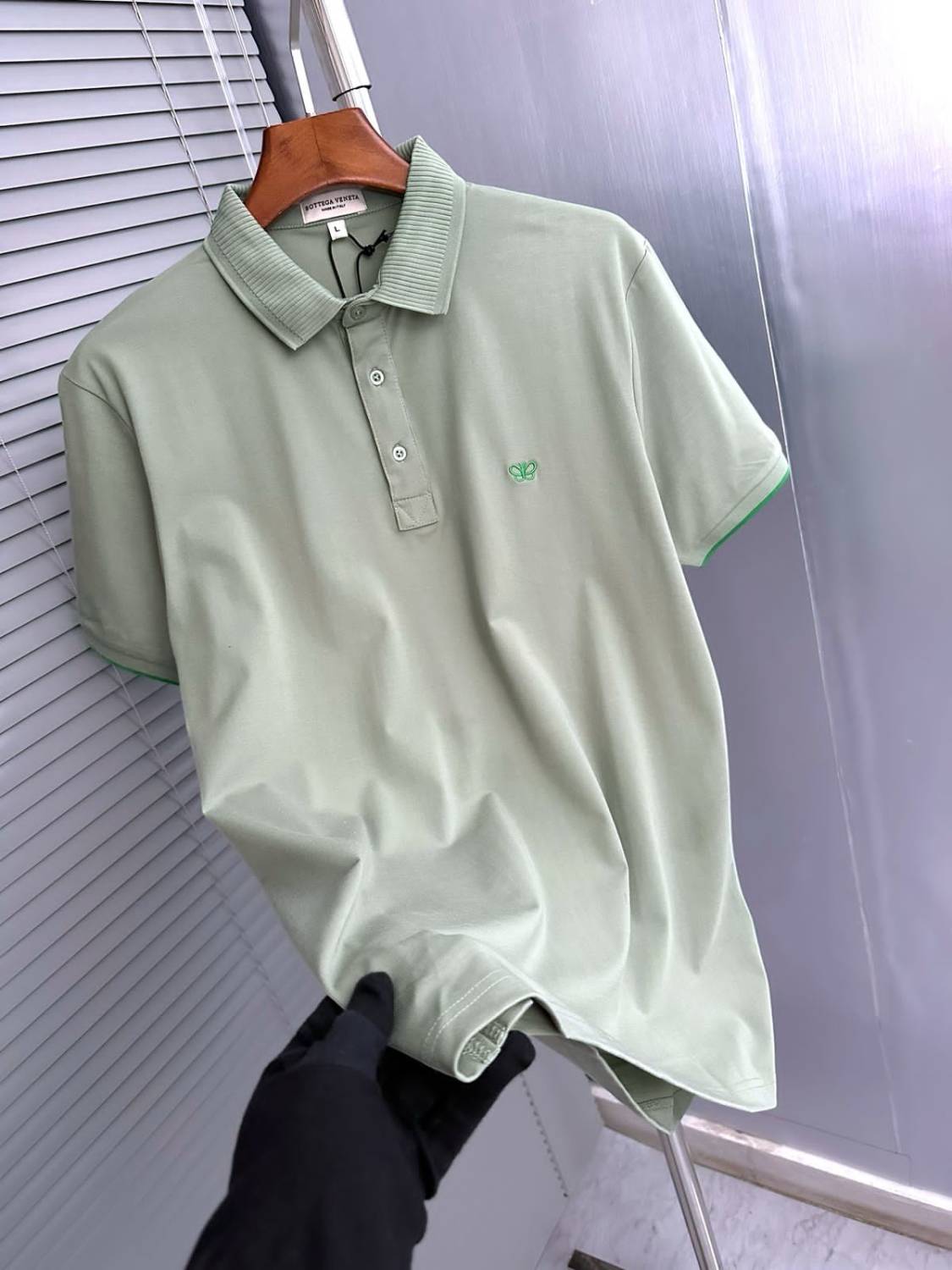 Bottega Veneta Green Bee Emboided Premium T-shirt-0