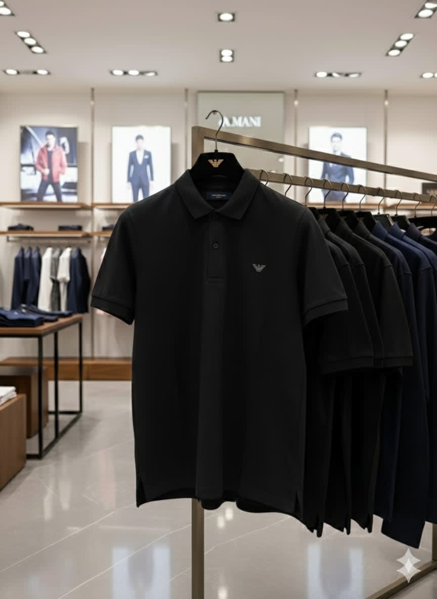 Armani Exchange Black Premium Quality T-shirt-2