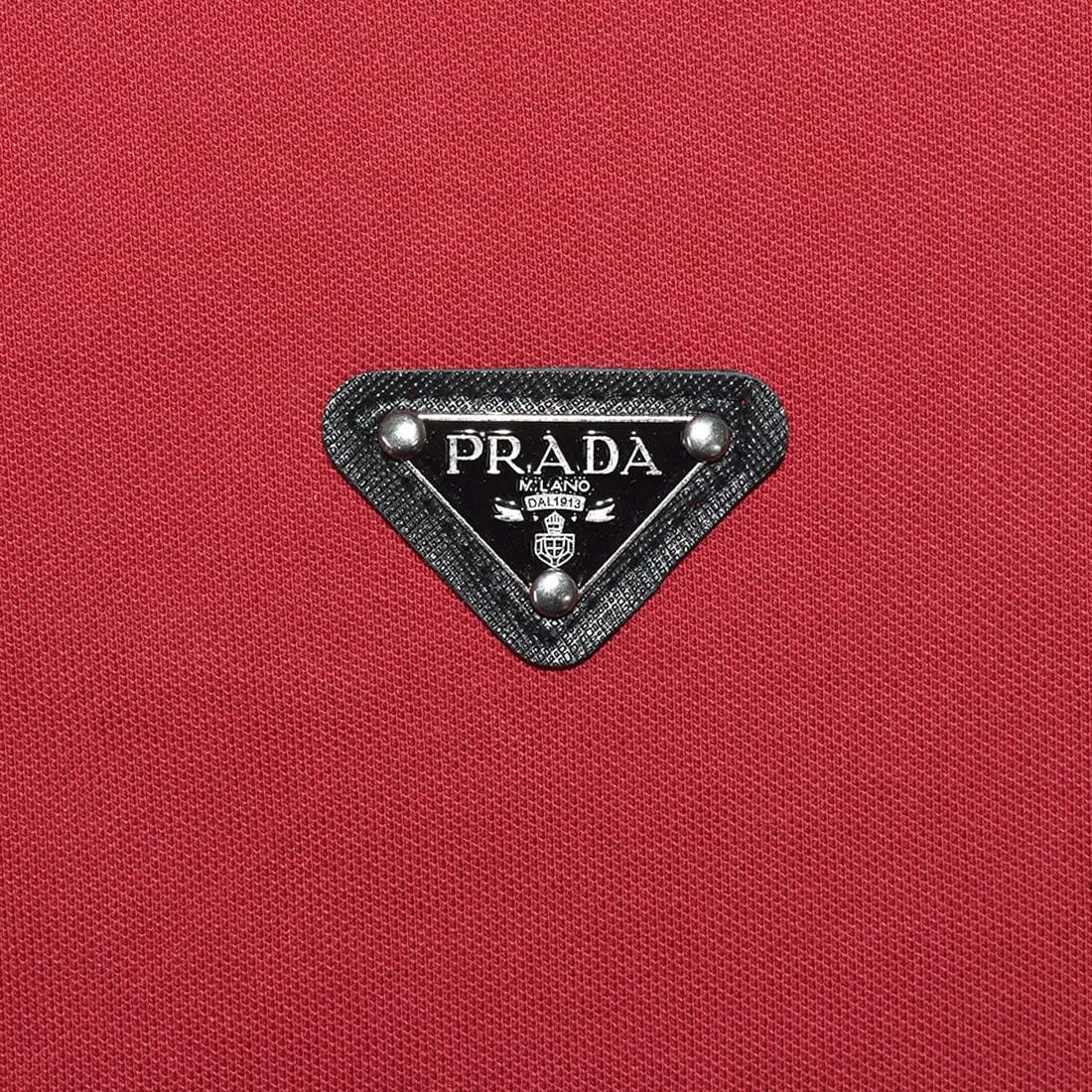 Prada Re-Nylon Logo Red Premium Dress-4