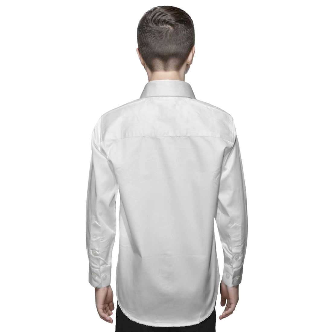 Armani Exchange White Premium Logo Print Kids Shirt-1