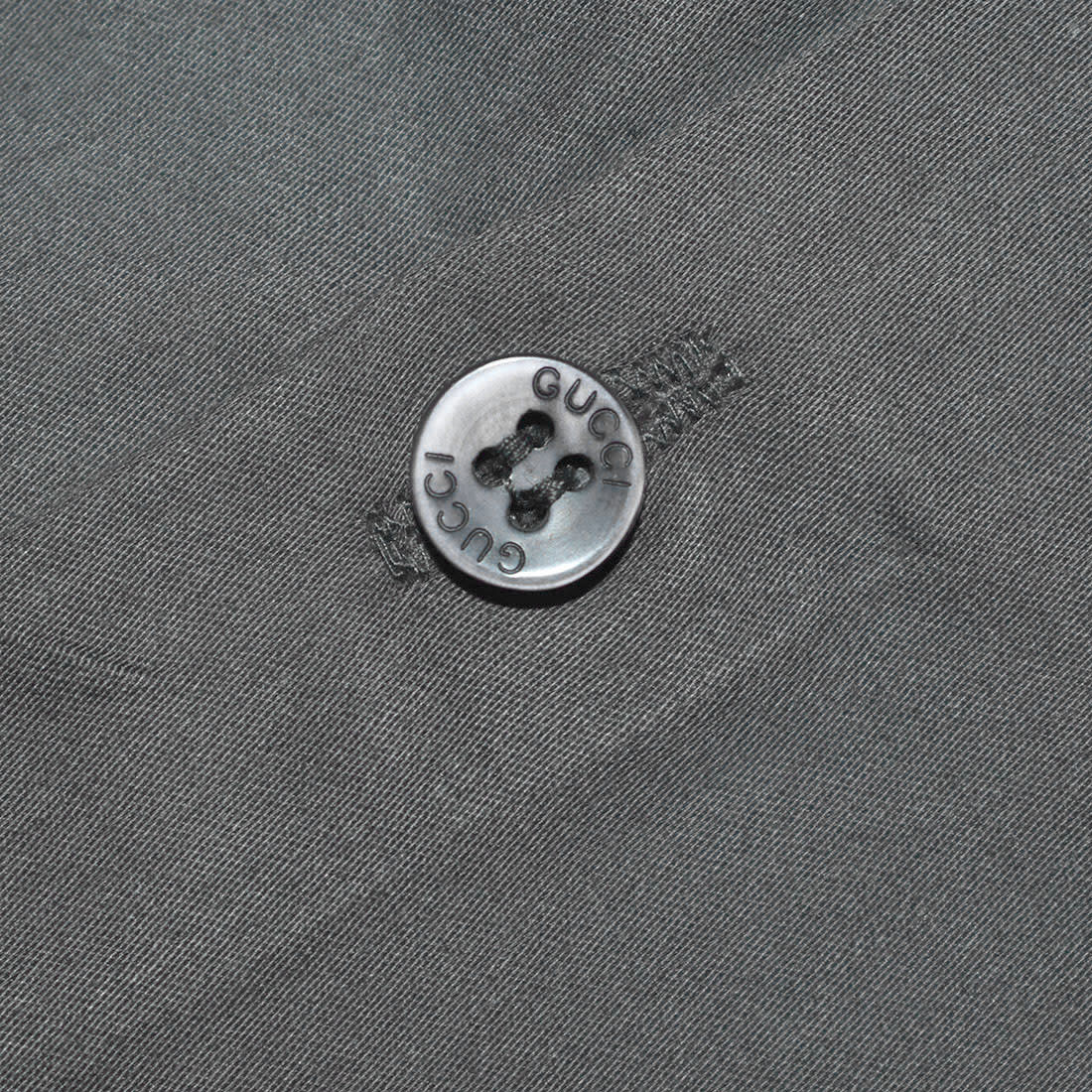 Gucci Bee Embroidered Grey Kids Shirt-4