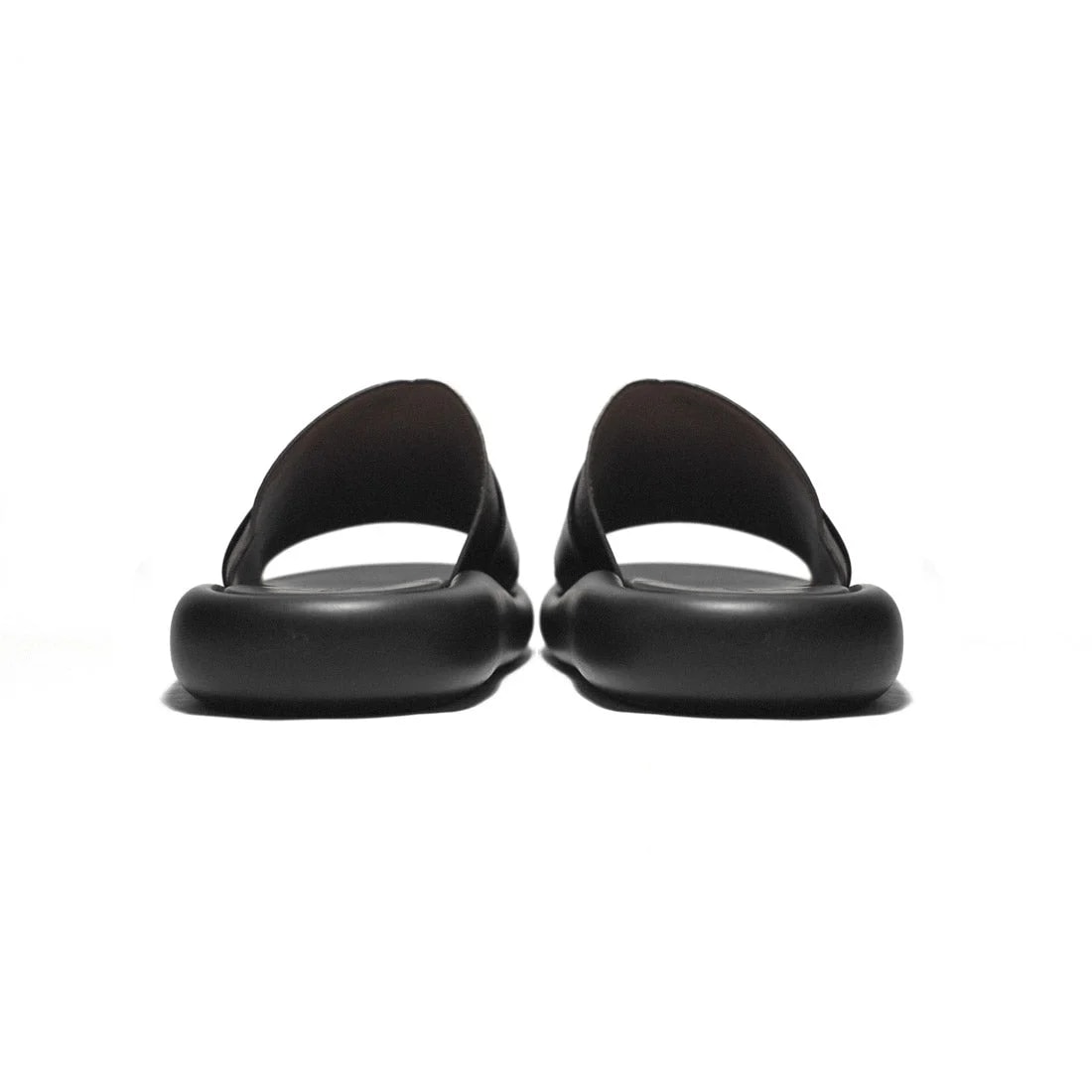 Louis Vuitton Brown & Black Premium Quality Men's Logo Flip-flops-5
