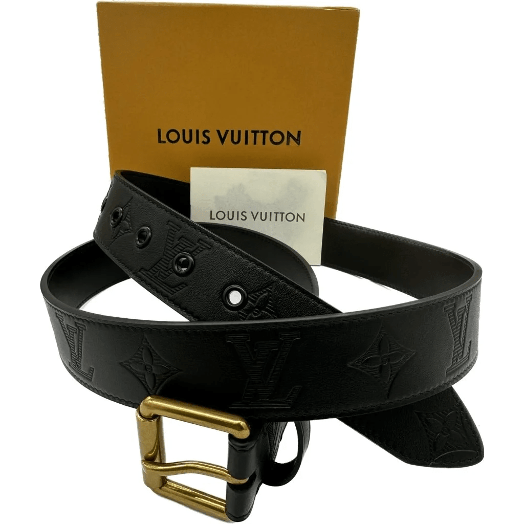 Louis Vuitton Black Premium Quality Belt-1