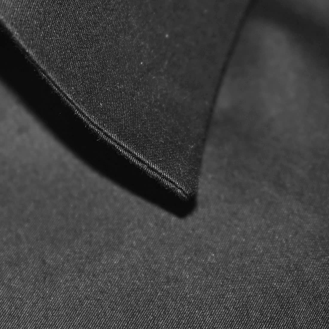 Burberry Embroidered Premium Black Kids Shirt-4