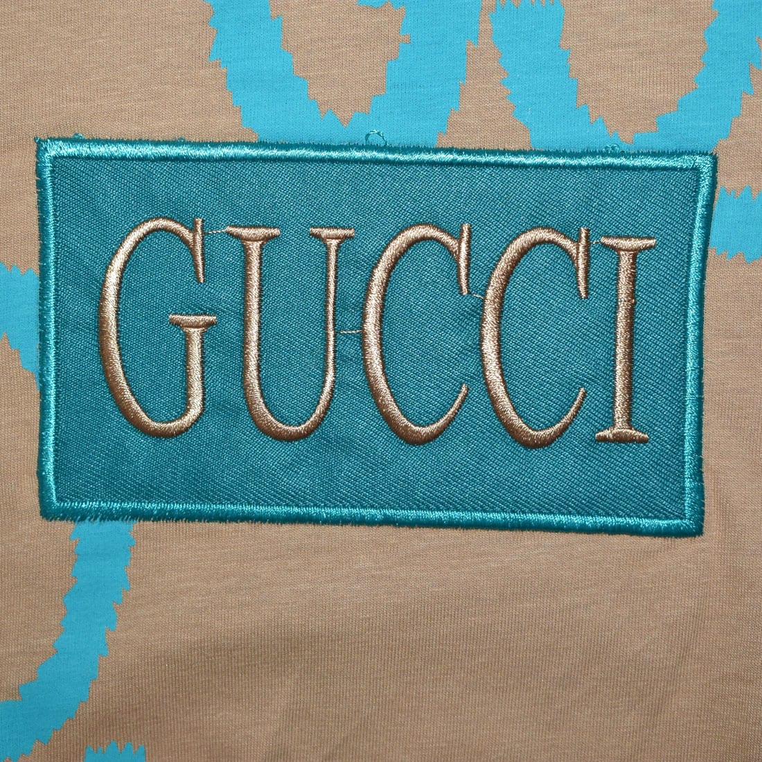 Gucci Printed Embroidered logo Brown Girls Co-ord Set-3