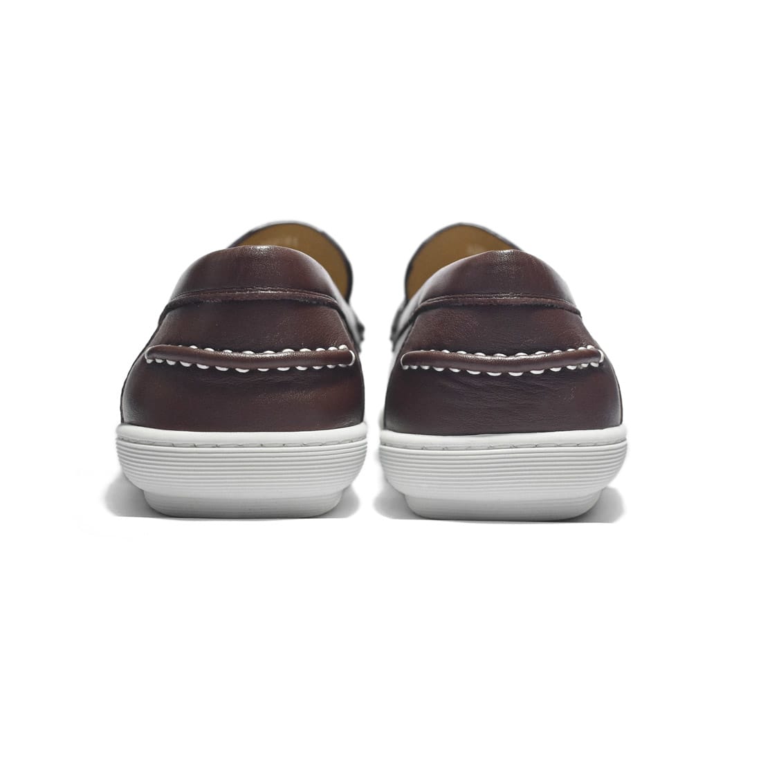 Hermes Brown Premium Casual Loafers-4