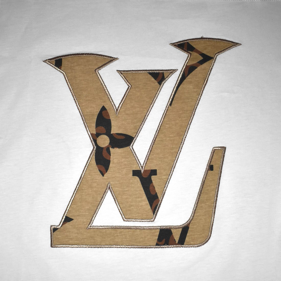 Louis Vuitton White Premium Girls Co-ord Set-3