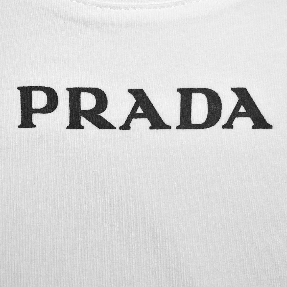 Prada Re-Nylon Detail White Premium Girls Co-ord Set-4