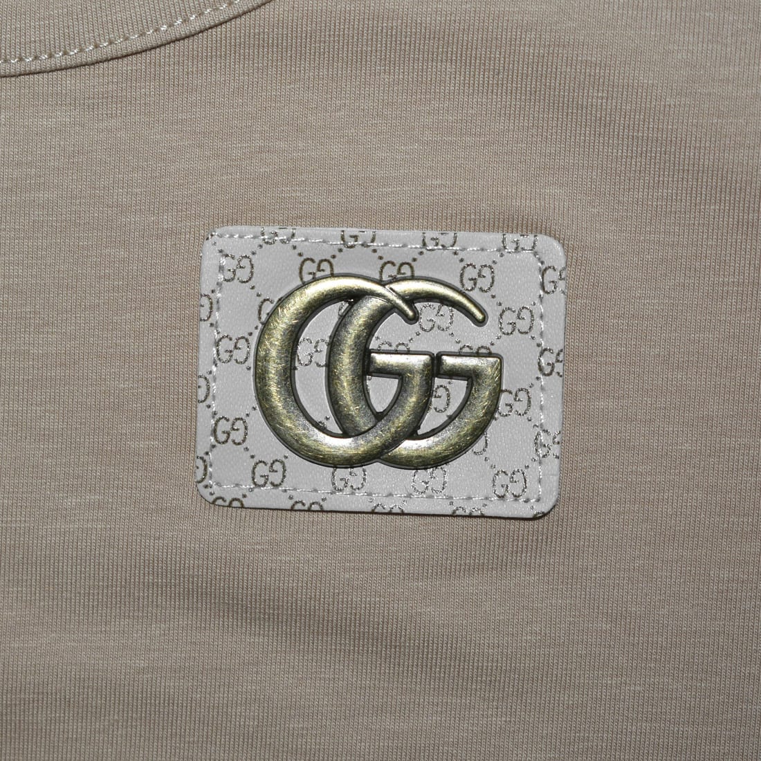 Gucci Brown Embossed Logo Premium Girls Co-ord Set-3