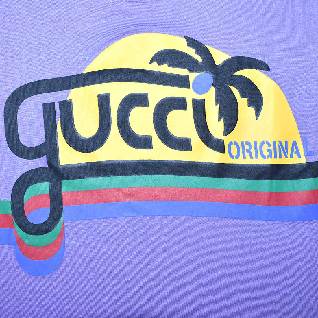 Gucci Sky Blue Premium Quality Kids T-shirt-3